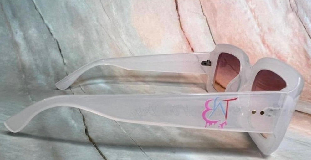 Bntd White Sunglasses