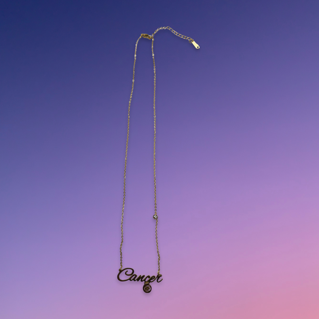 Cancer Zodiac Necklaces