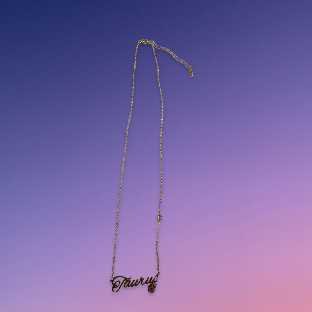 Taurus Zodiac Necklaces