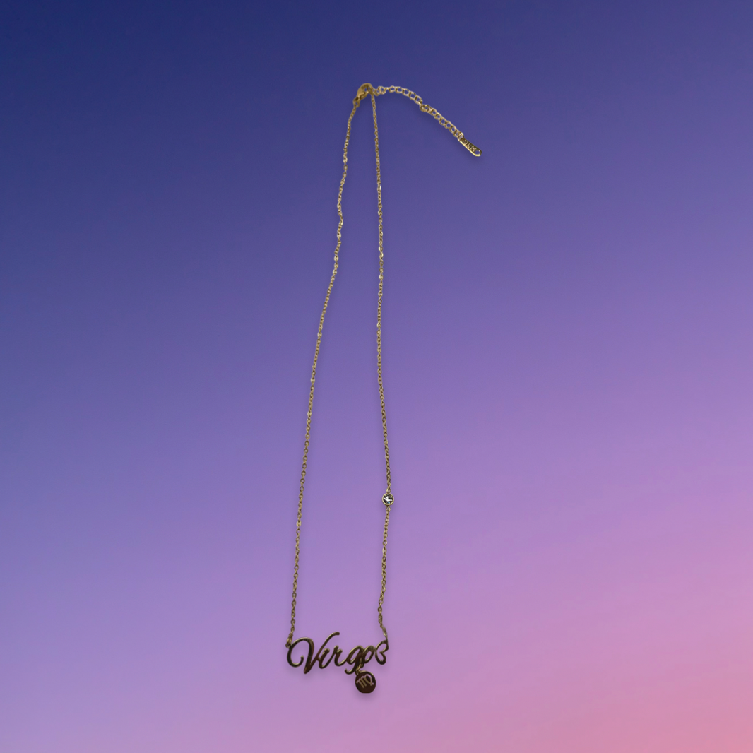 Virgo Zodiac Necklaces