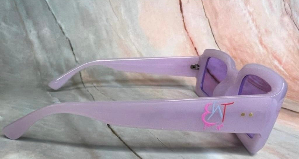 Bntd purple sunglasses