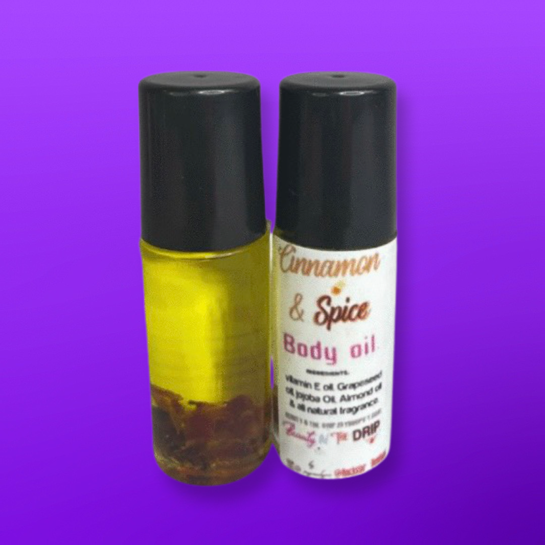 cinnamon & spice body oil