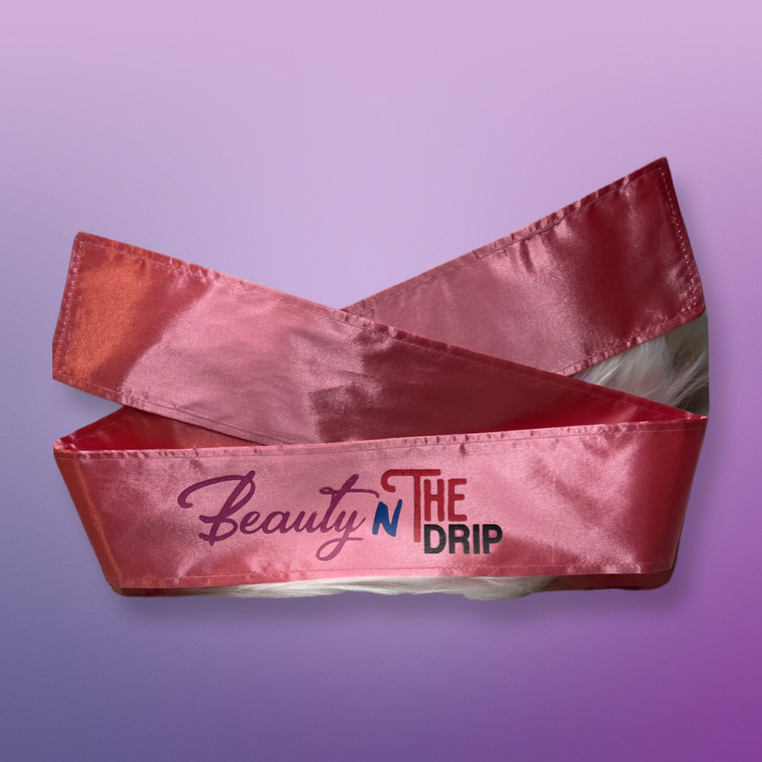 Bntd Pink Satin Band